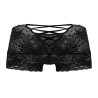 CandyMan Shorty en Dentelle Veno Noir